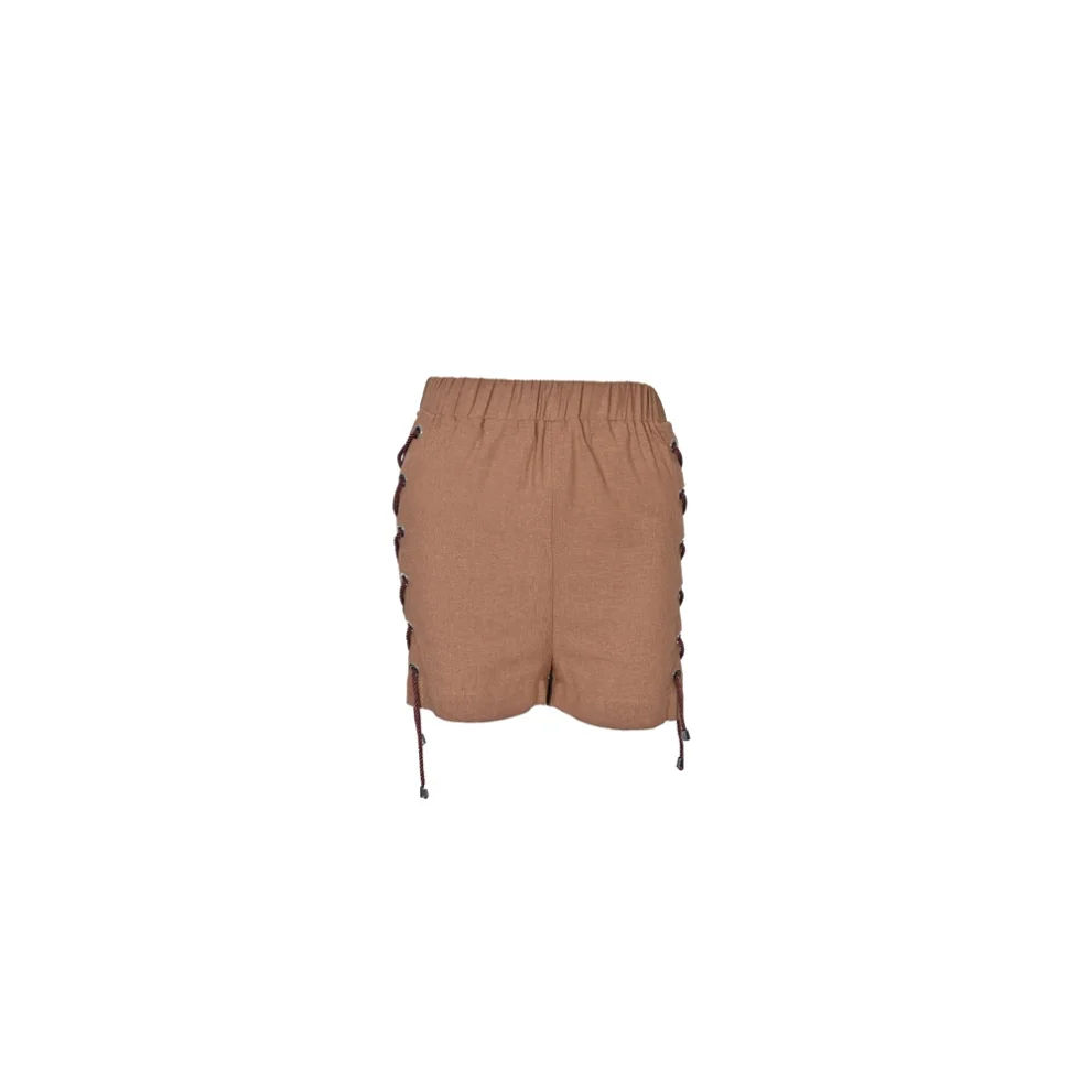 Rise and Warm - Arid Linen Shorts