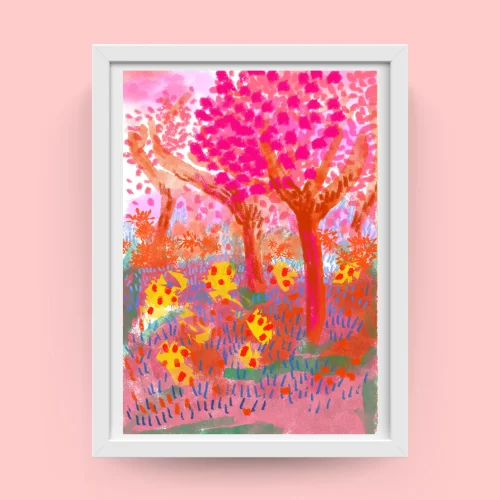 Hello Soley - Pink Jungle Print