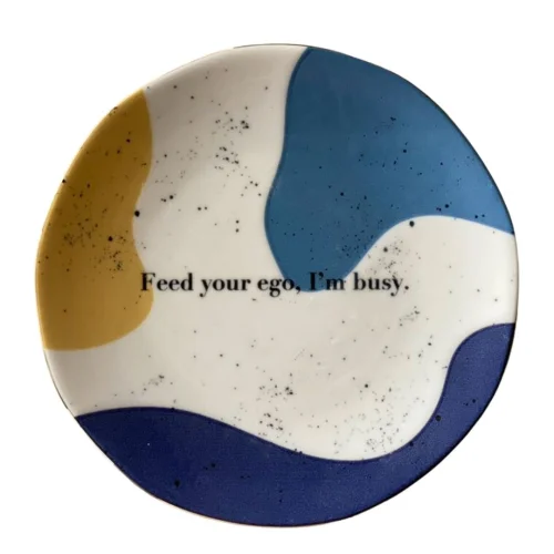 Tilbe Experience & Design - Feed Your Ego Plate
