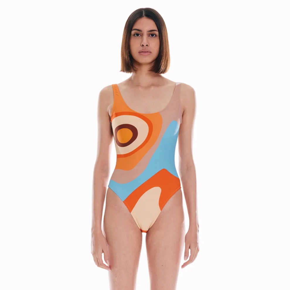 WAYT - Mars-print Recycled Swimsuit