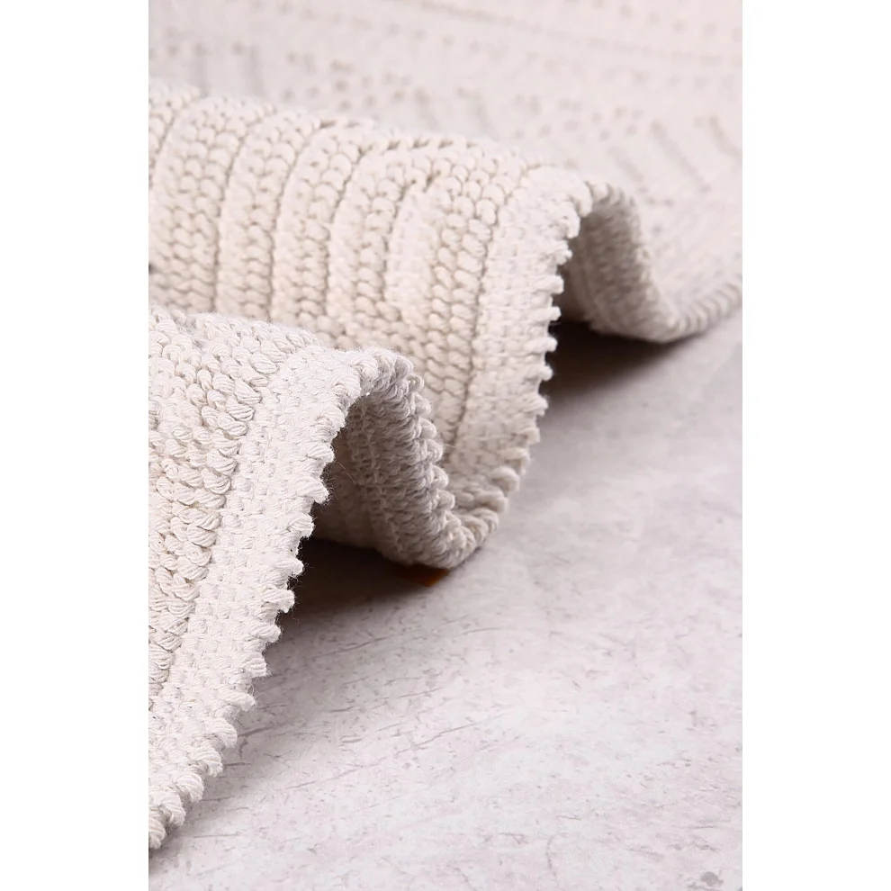 Bluenity - Hat Natural Cotton Bathmat