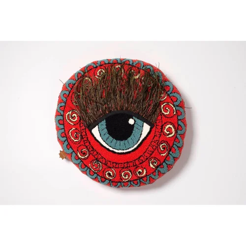 Sole Mio Collection - Pillow Of Eyes Punch Yastık