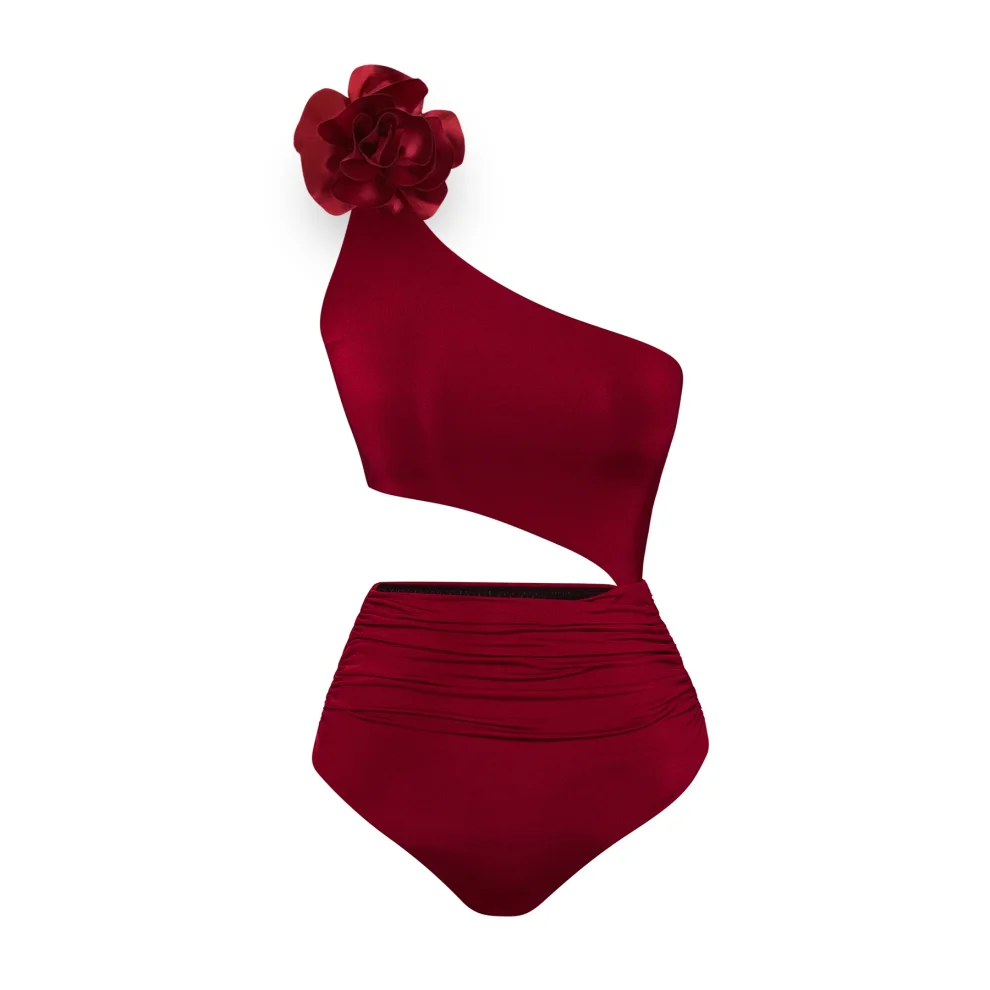 Esotte Bali Swimsuit S Red hipicon