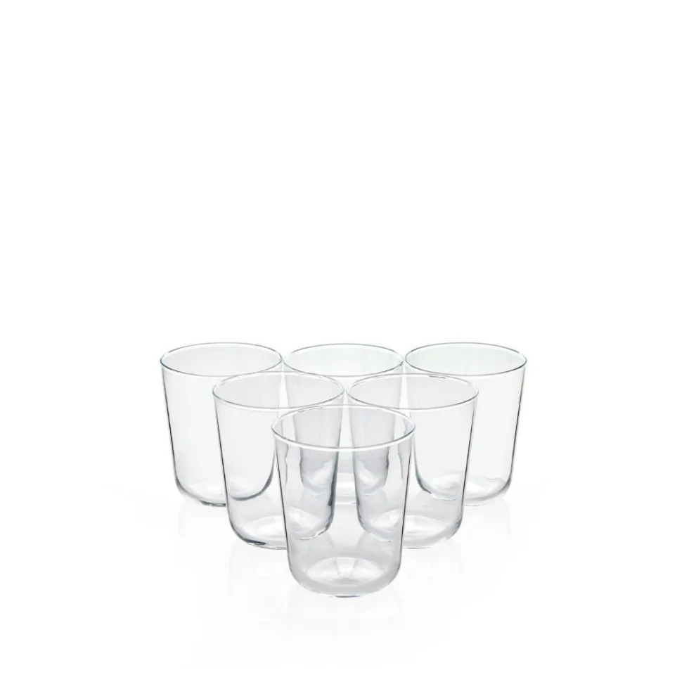 Well Studio Store - Glass 6-piece Water Glass