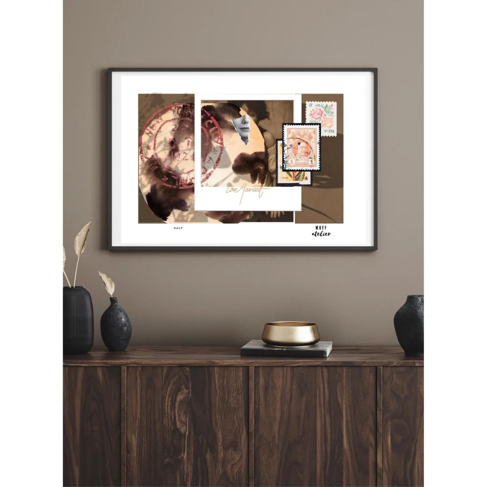 Muff Atelier - Half Art Print