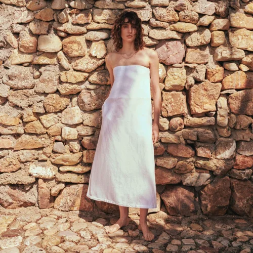Daughters of the Sun - Strapless Dress
