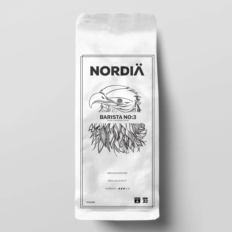 Nordia - Barista No:3 Freshly Grounded Öğütülmüş Kahve
