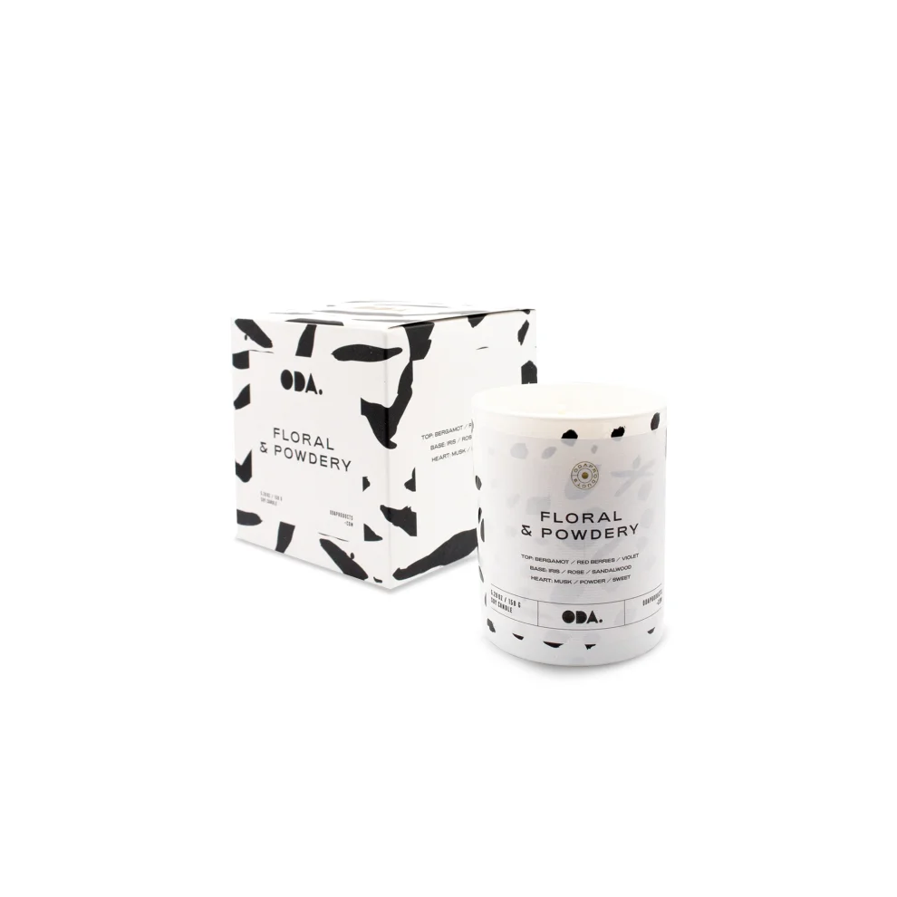 ODA.products - Floral & Powdery Soy Candle