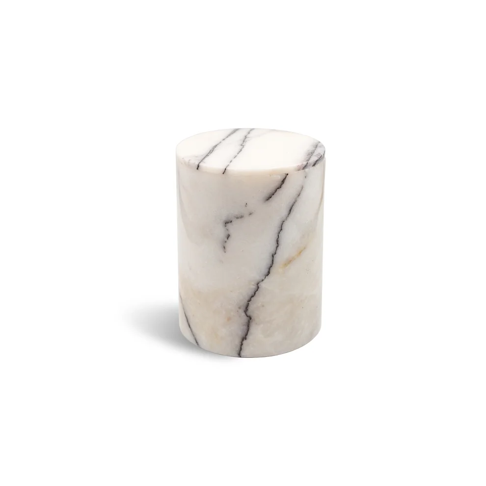 ODA.products - No: 6 Rustic Natural Marble Candle