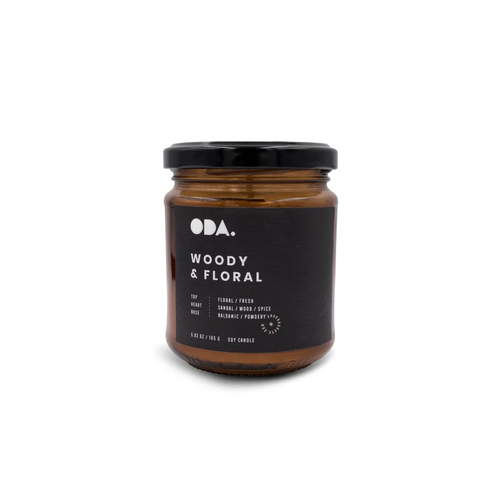 ODA.products - Woody & Floral Soy Candle