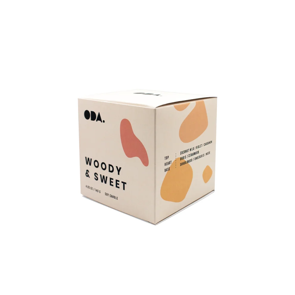 ODA.products - Woody & Sweet Soy Candle