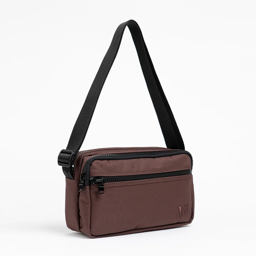 muni Bum Bag - Grace Double Under Arm Bag Brown - SOLD OUT | hipicon