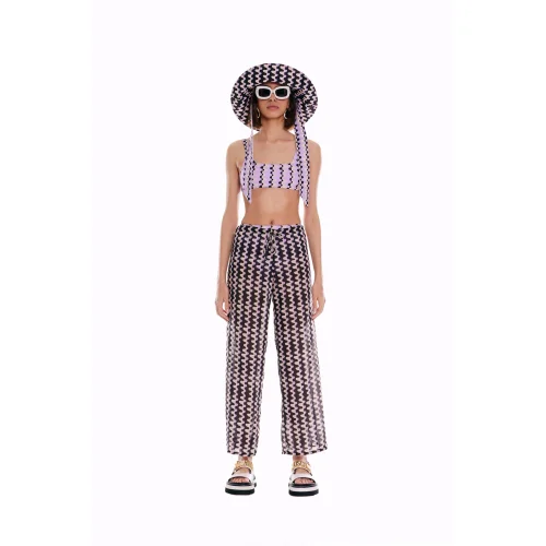 WAYT - Sonic Adventure Sound Waves Print Beach Pant