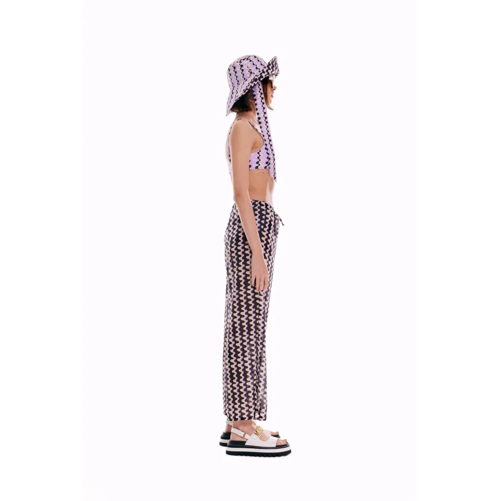 WAYT - Sonic Adventure Sound Waves Print Beach Pant