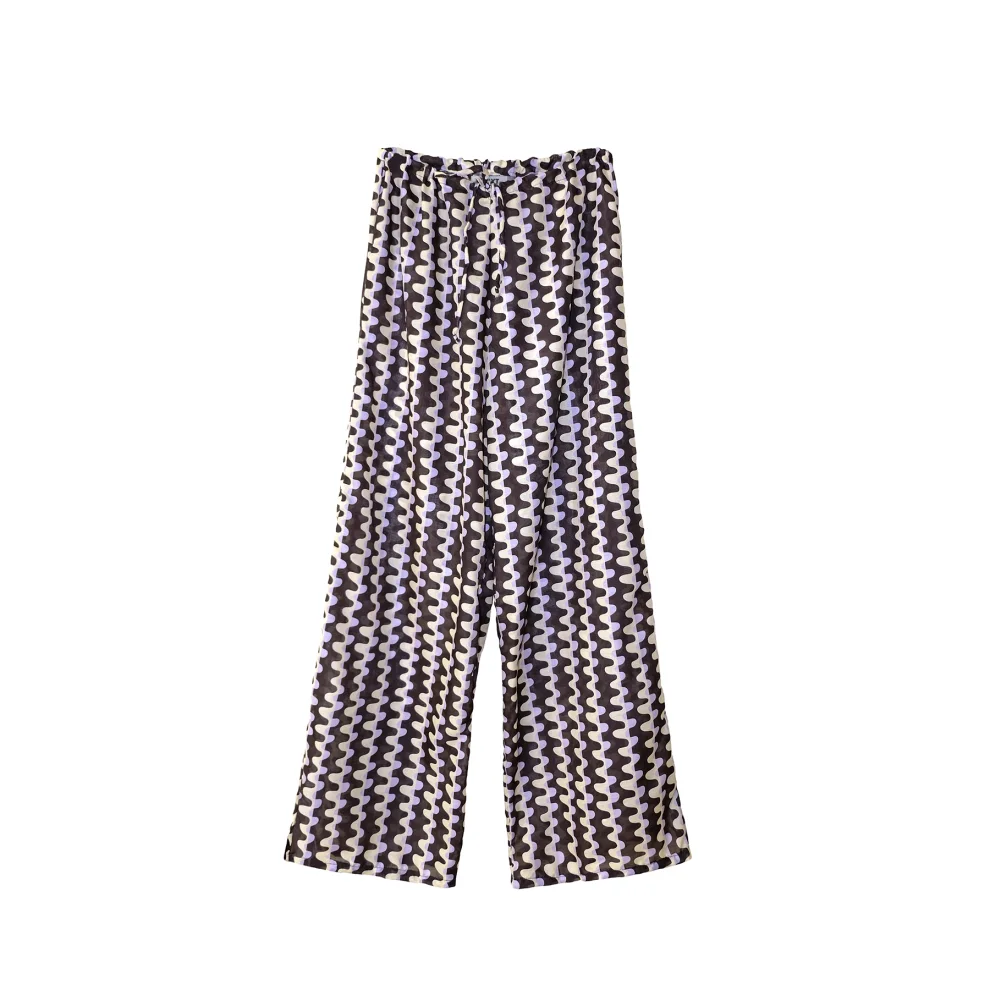 WAYT - Sonic Adventure Sound Waves Print Beach Pant