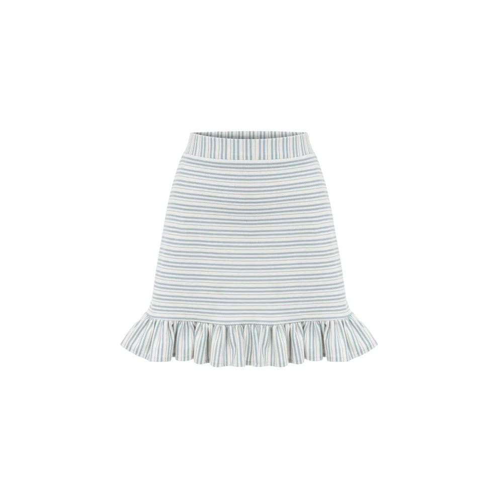 Feel The Lotus - Hydra Knitted Mini Skirt