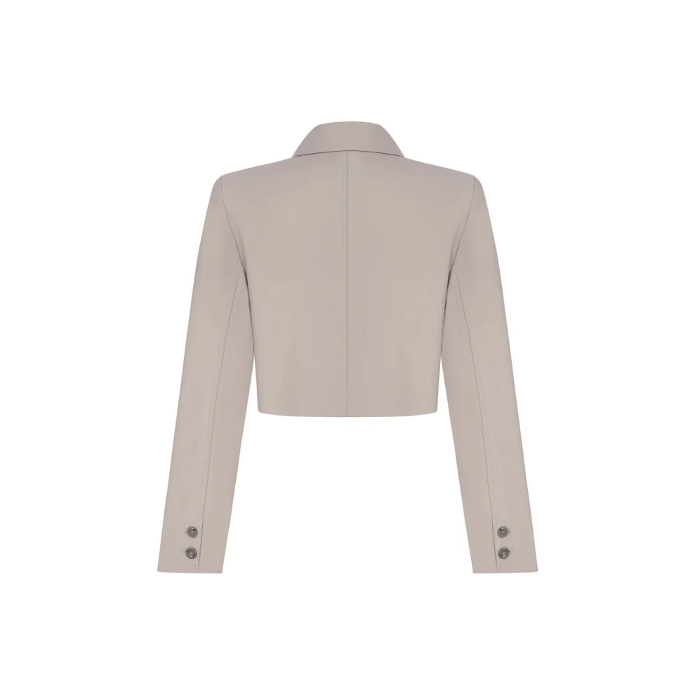 Feel The Lotus - Lou Lou Crop Blazer