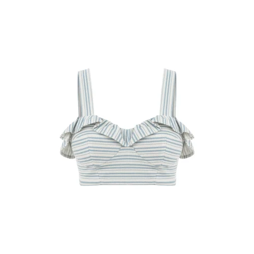 Feel The Lotus - Milos Knitted Crop Bustier