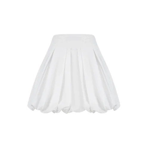 Feel The Lotus - Nancy Poplin Mini Skirt