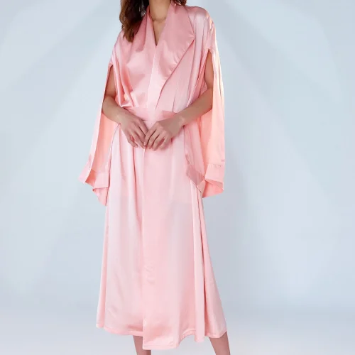 Zau - Pearl Dressing Gown Silk