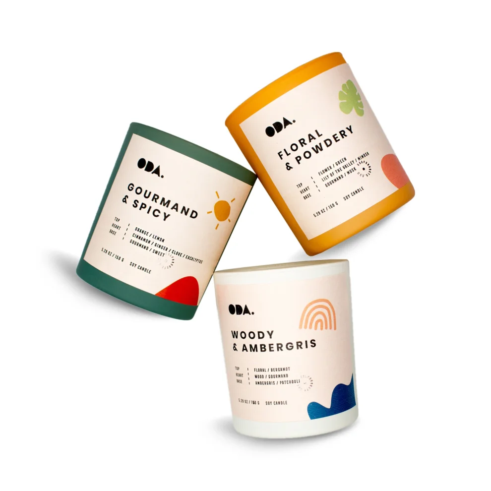 ODA.products - Trio Candle Collection