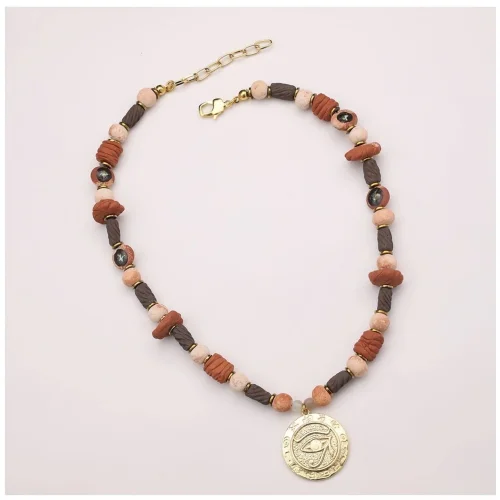 Gaia Ateliers - Ra Clay Natural Stone Necklace