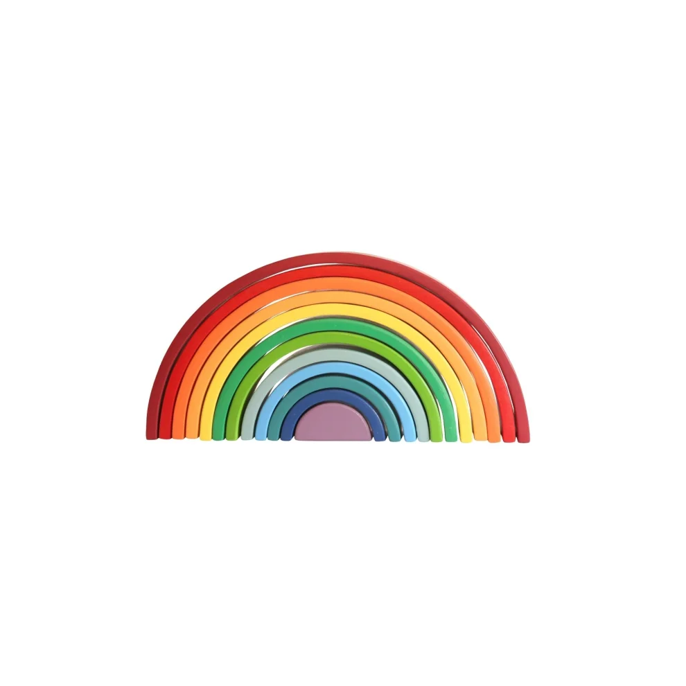 Woodnjoytoy - Waldorf 12-pack Rainbow