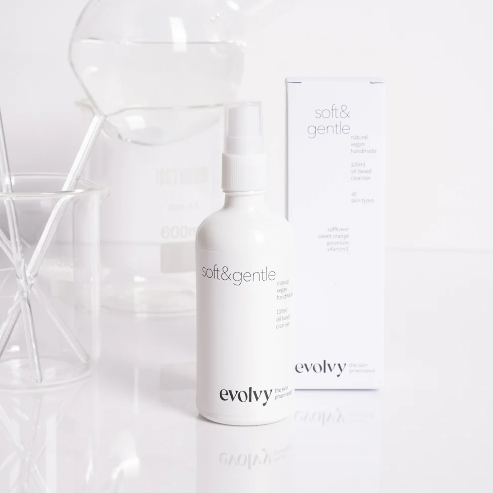 Evolvy - Soft & Gentle Yağ Bazlı Cilt Temizleyici