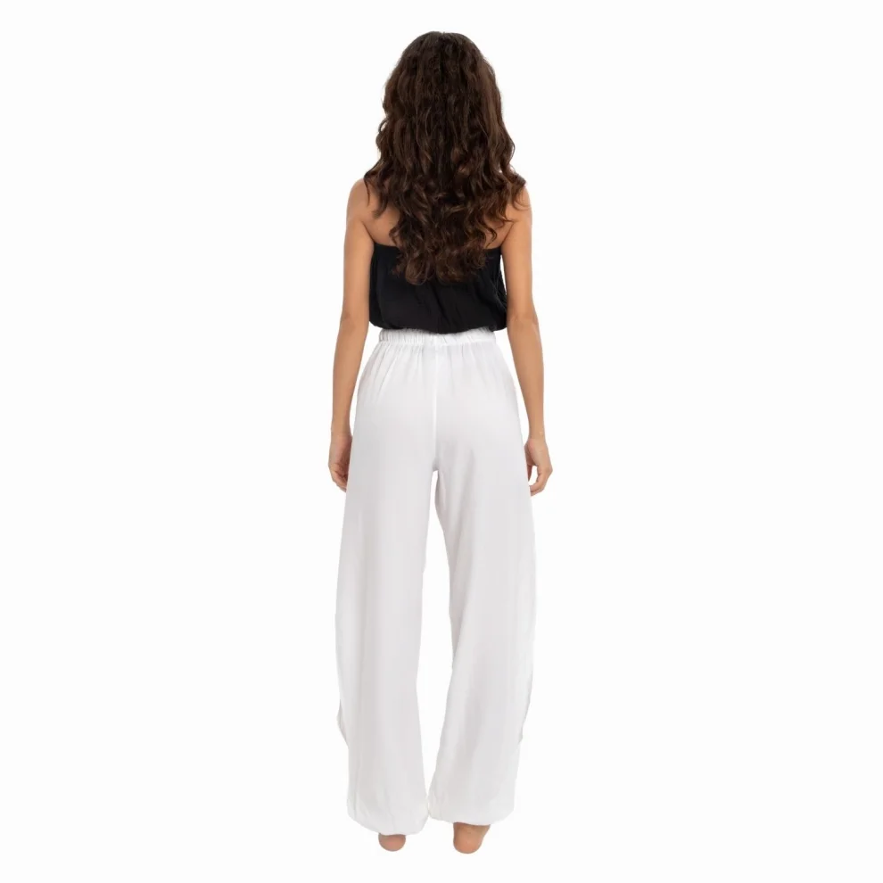 Husufi - Ventana Organic Cotton Shalwar Pant