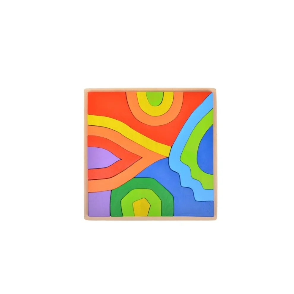 Woodnjoytoy Four Elements Wood Puzzle (flame Puzzle) hipicon