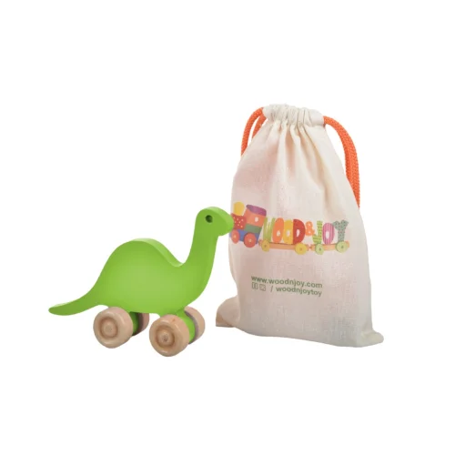 Woodnjoytoy - Wooden Mini Dinosaur