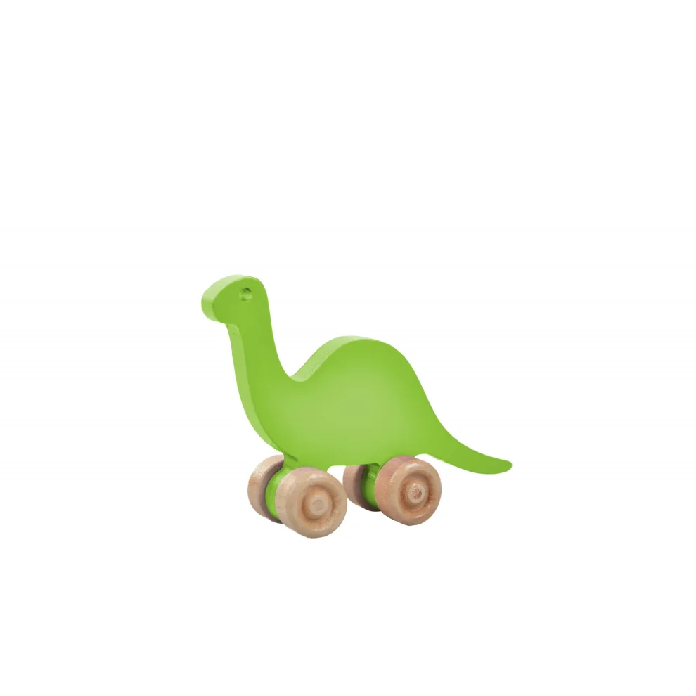 Woodnjoytoy - Wooden Mini Dinosaur