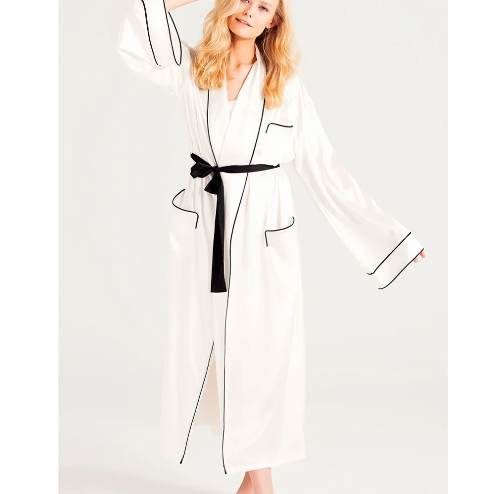 Zau - Pure Dressing Gown Silk