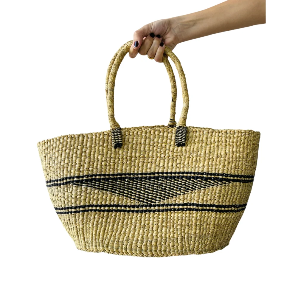 Zethnica - Azure Rectangle Bag