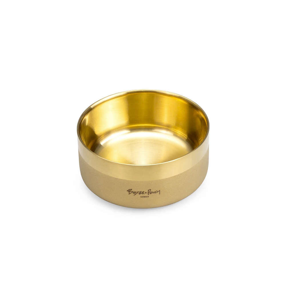 Dog Bowl Brass