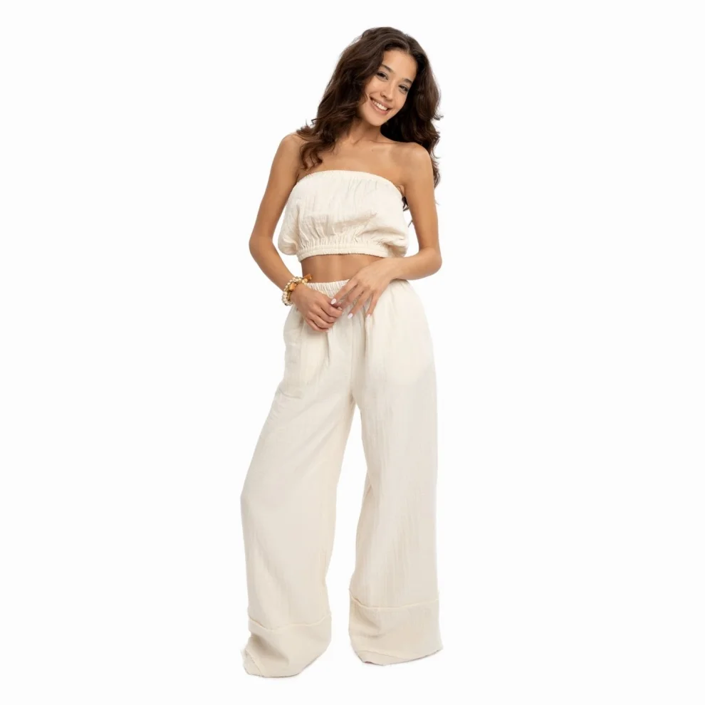 Husufi - Holly Wide Leg Pant