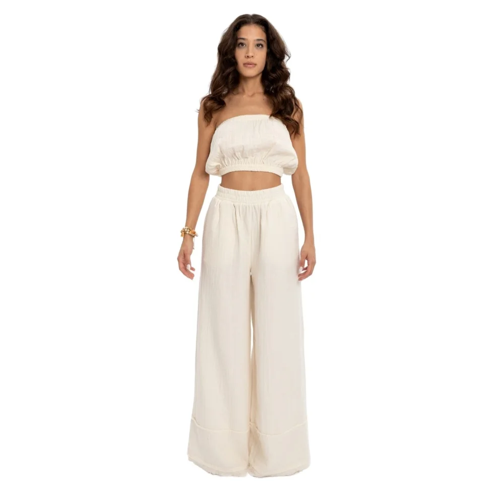 Husufi - Holly Wide Leg Pant