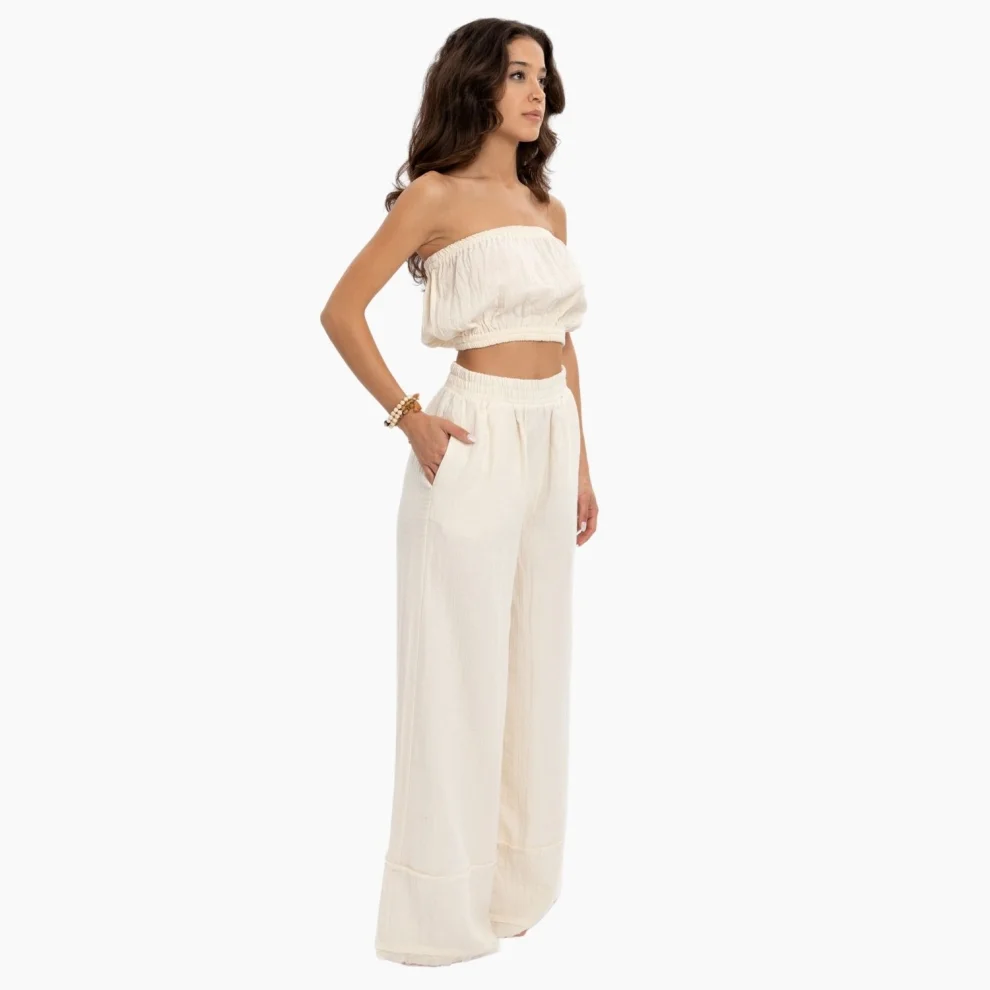 Husufi - Holly Wide Leg Pant