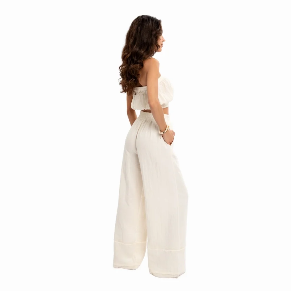 Husufi - Holly Wide Leg Pant