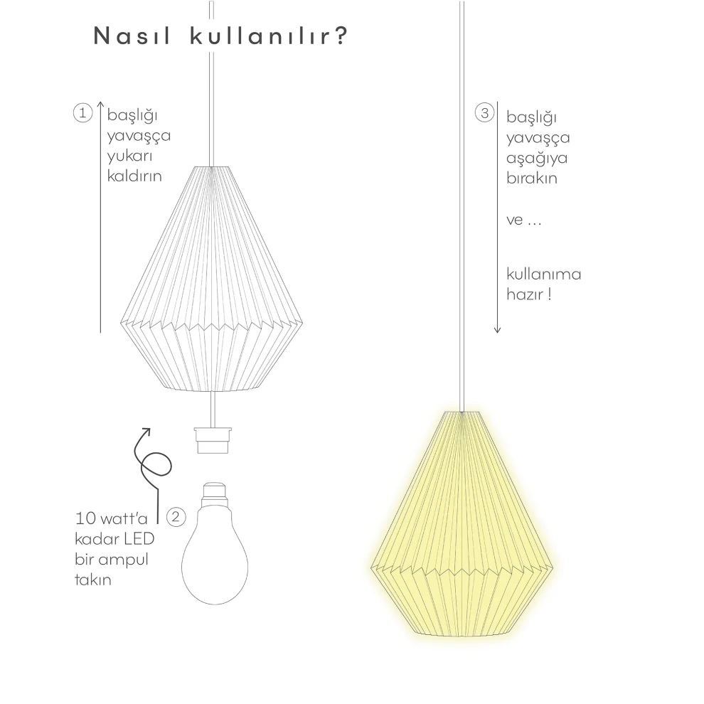 Soli Workshop - Soratobu 2 Origami Pendant Light