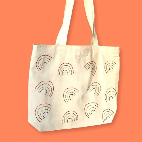 Bael İstanbul - Rainbow Large Tote Çanta