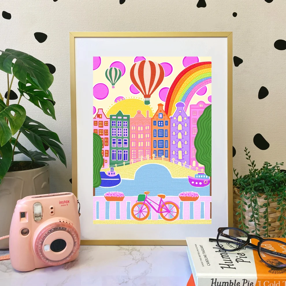 Hello Melody - Amsterdam Print