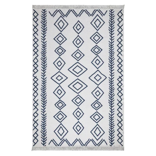 Koza Home - Duo Çift Taraflı Yıkanabilir Dokuma Kilim 23000a