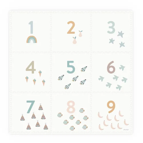 Play & GO	 - Numbers/ Dots Puzzle Mat