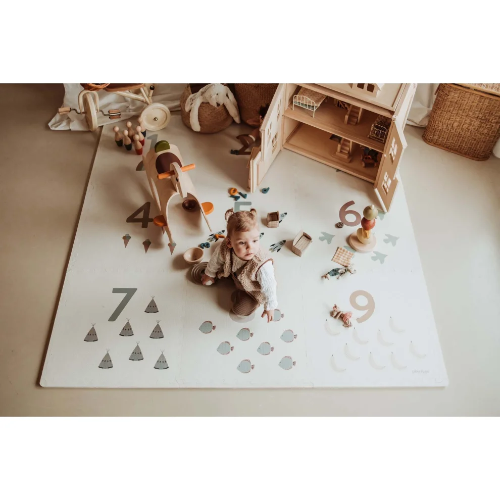 Play & GO	 - Numbers/ Dots Puzzle Mat