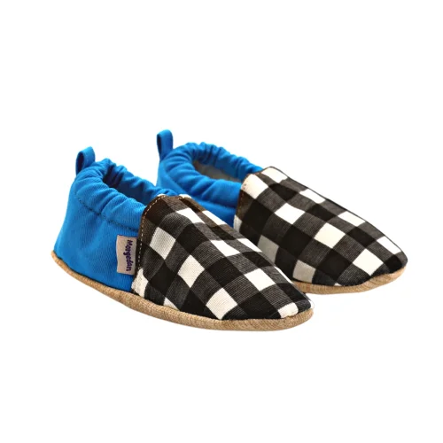 Morgedan - Baby Moccasins Slippers Tartan