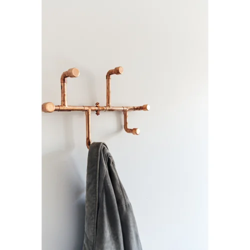 CC Copper Design - Constancia - Bakır Duvar Askılığı