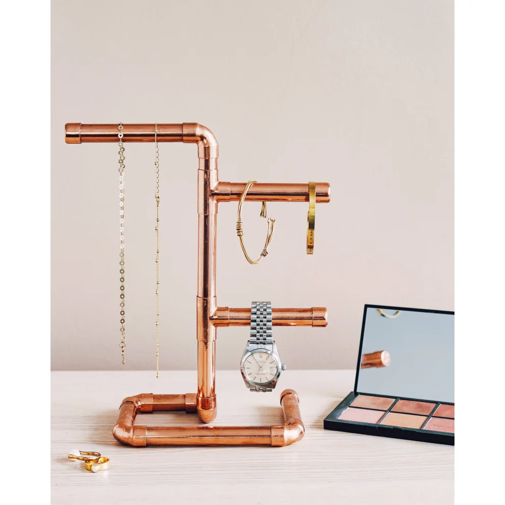 CC Copper Design - Murgul - Copper Jewelry Stand