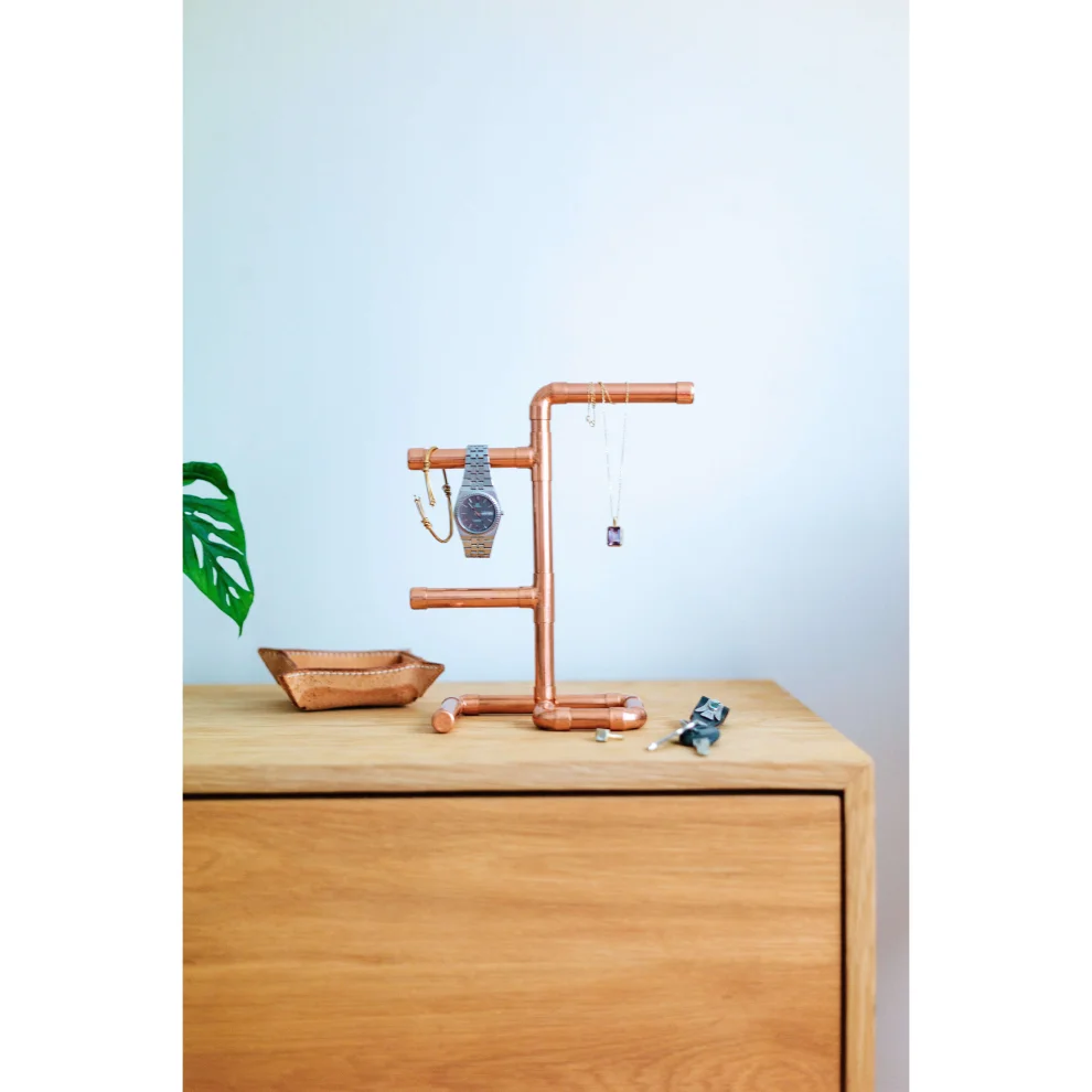 CC Copper Design - Murgul - Copper Jewelry Stand