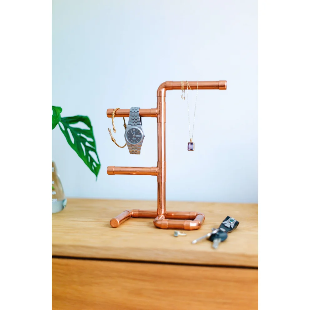 CC Copper Design - Murgul - Copper Jewelry Stand